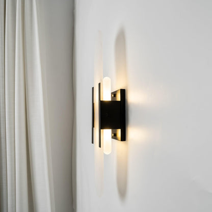 Azelia – Brass Alabaster Stone Wall Light