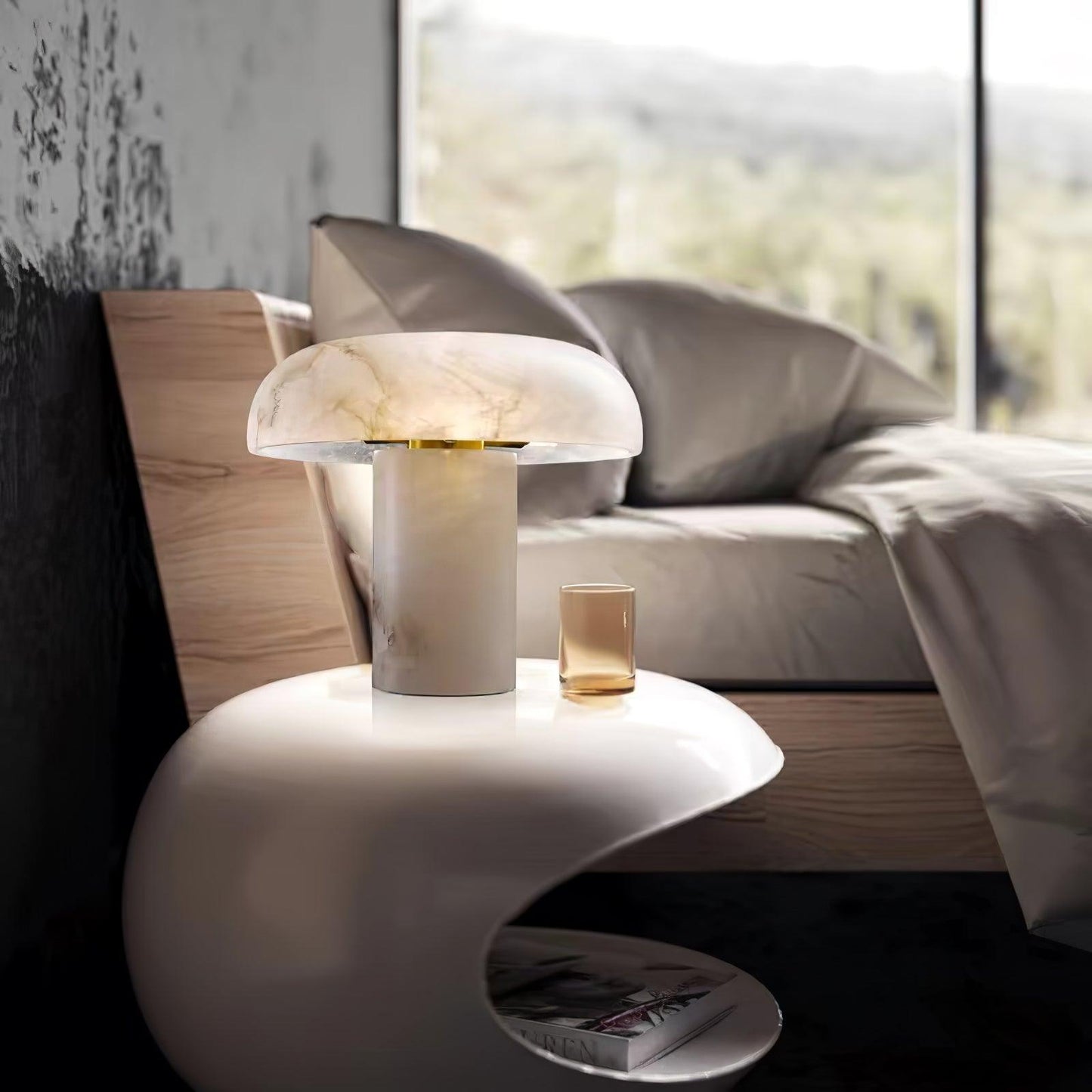 Florina - Alabaster Table Lamp