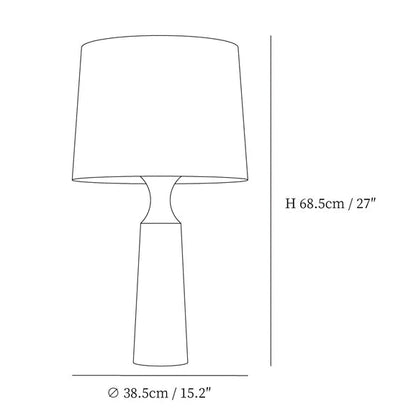 Vantrel - Wood Table Lamp