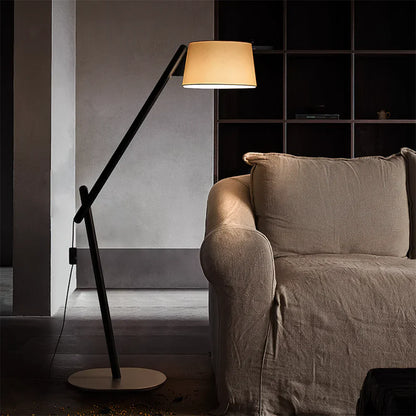 Nuvore – Metal & Wooden Floor Lamp