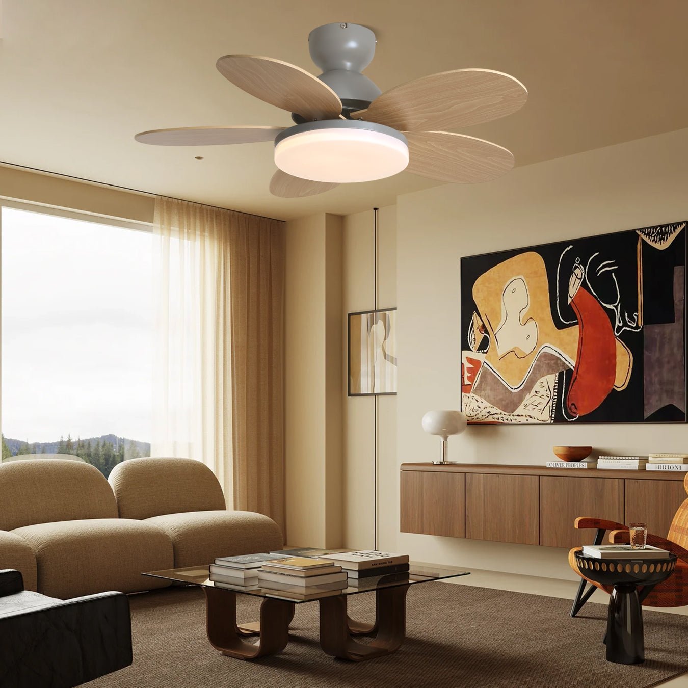 Elira – Floral Design Ceiling Fan Light