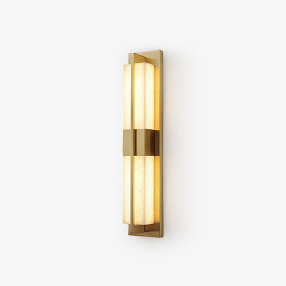Evora - Brass Alabaster Wall Light