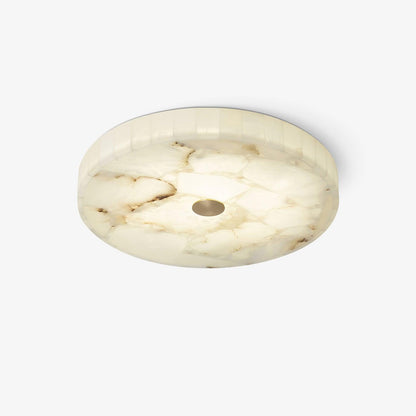 Vellora - Alabaster Flush Ceiling Light
