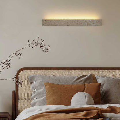Toraya – Travertine Strip Wall Sconce