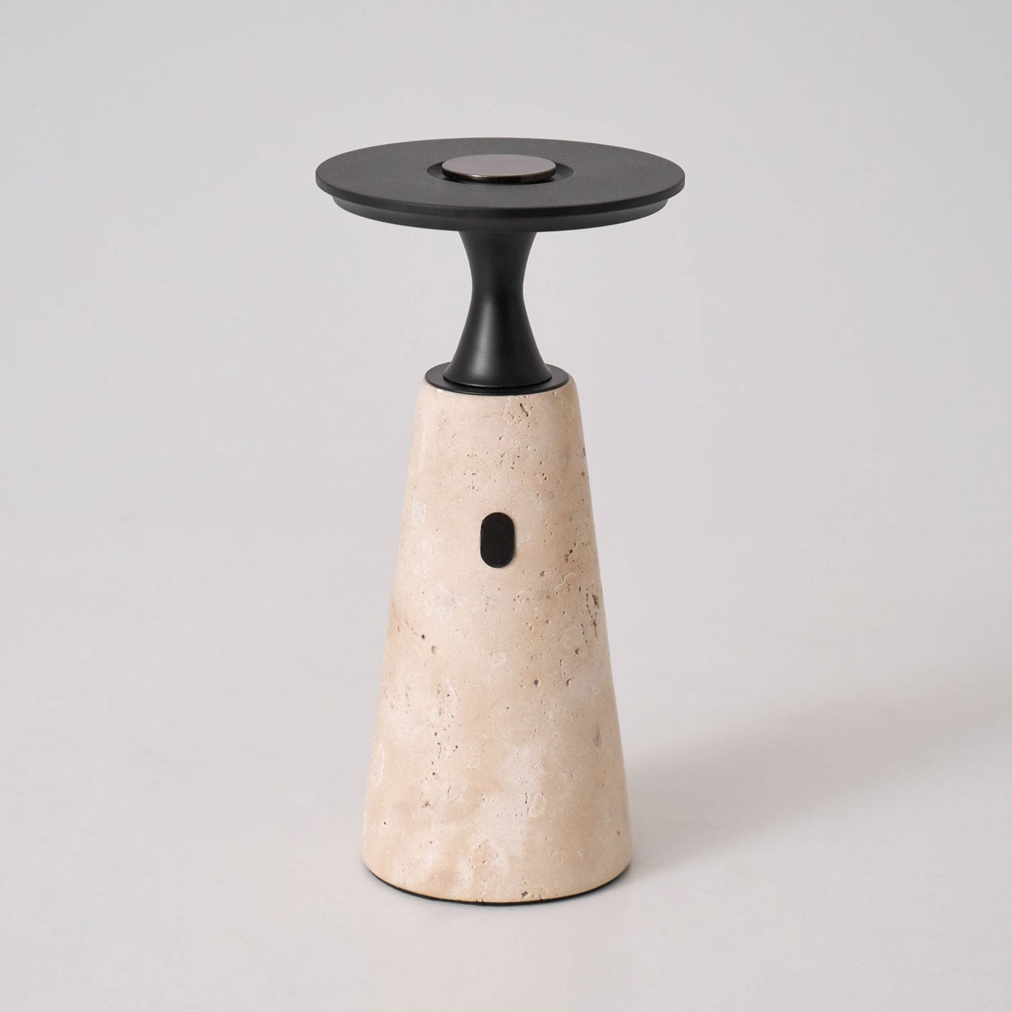 Strava - Travertine Stone Rechargeable Table Lamp
