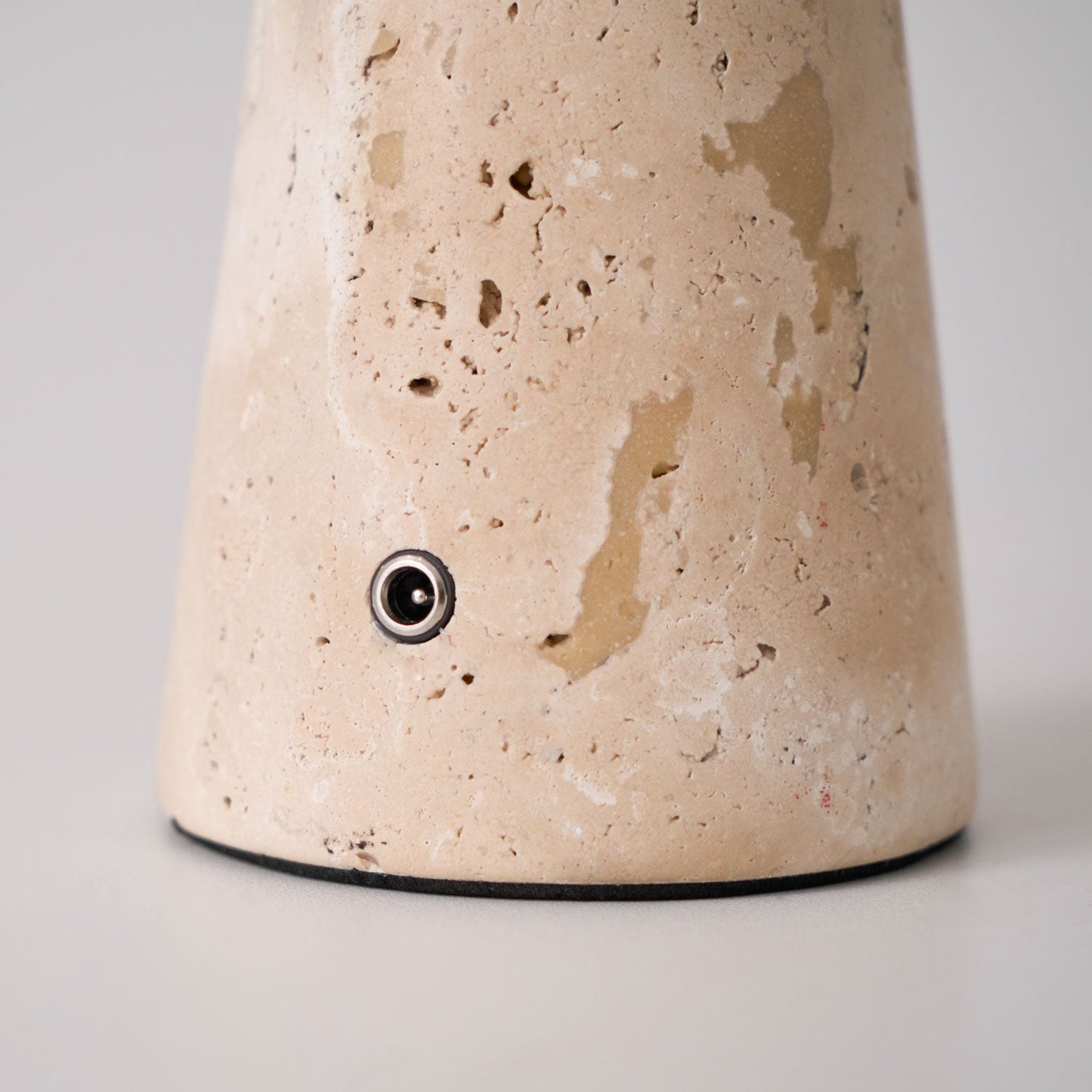 Strava - Travertine Stone Rechargeable Table Lamp