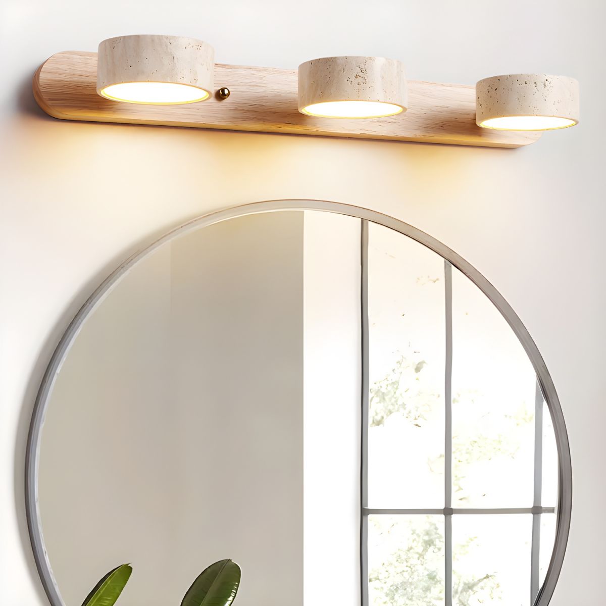 Novelle – Travertine Rotatable Wall Light
