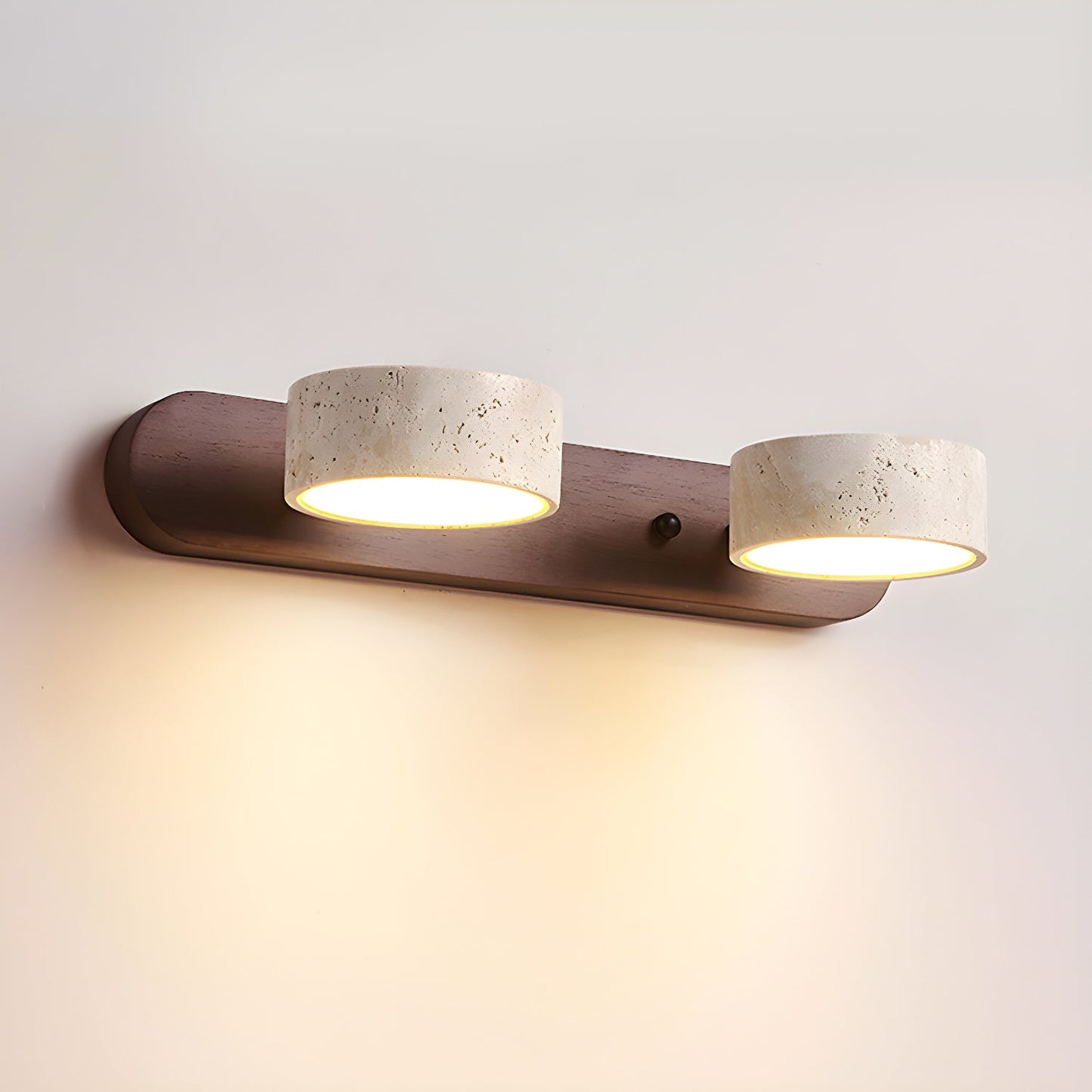 Novelle – Travertine Rotatable Wall Light