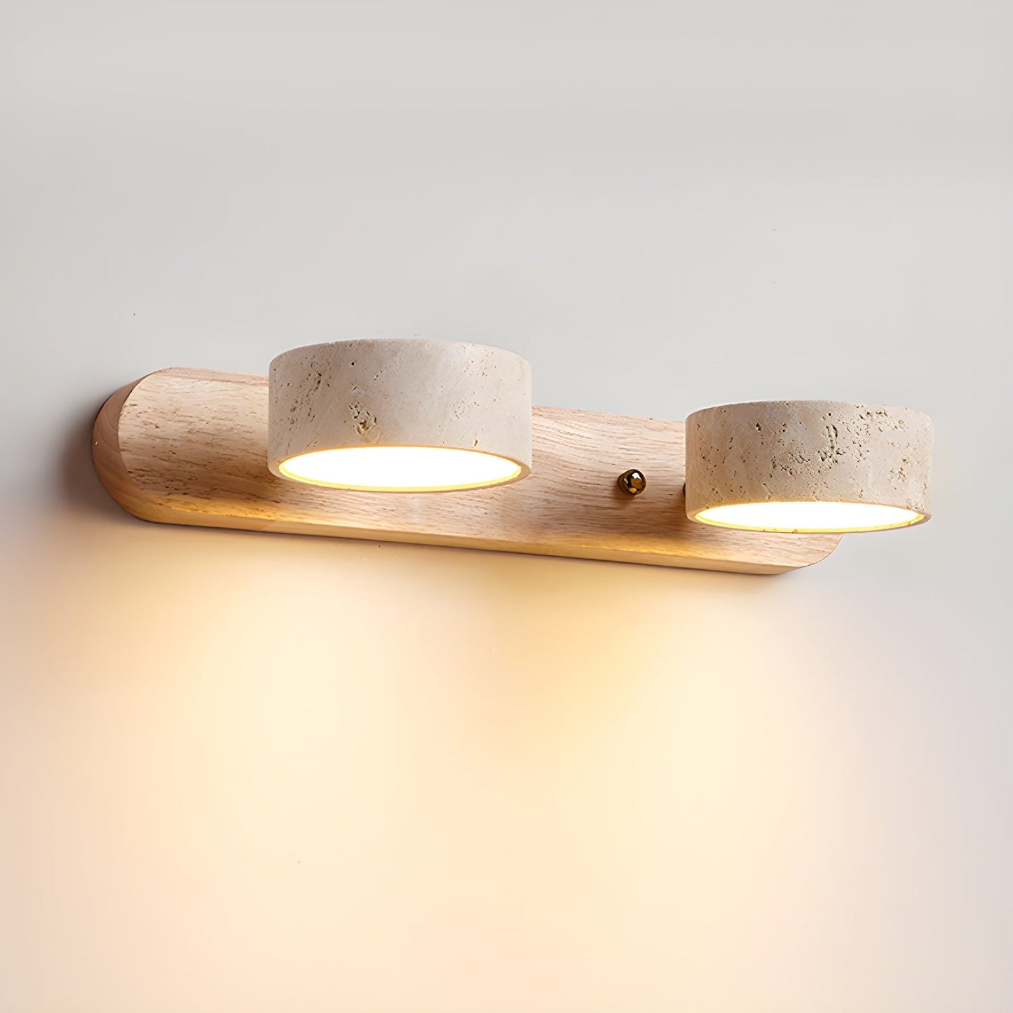 Novelle – Travertine Rotatable Wall Light