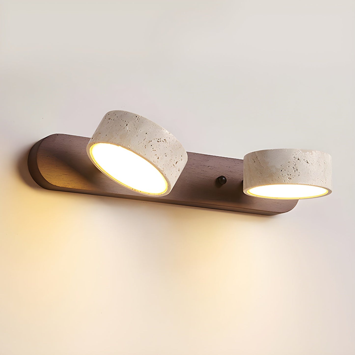 Novelle – Travertine Rotatable Wall Light