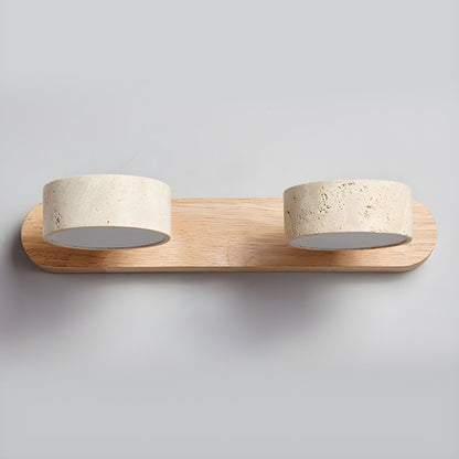 Novelle – Travertine Rotatable Wall Light