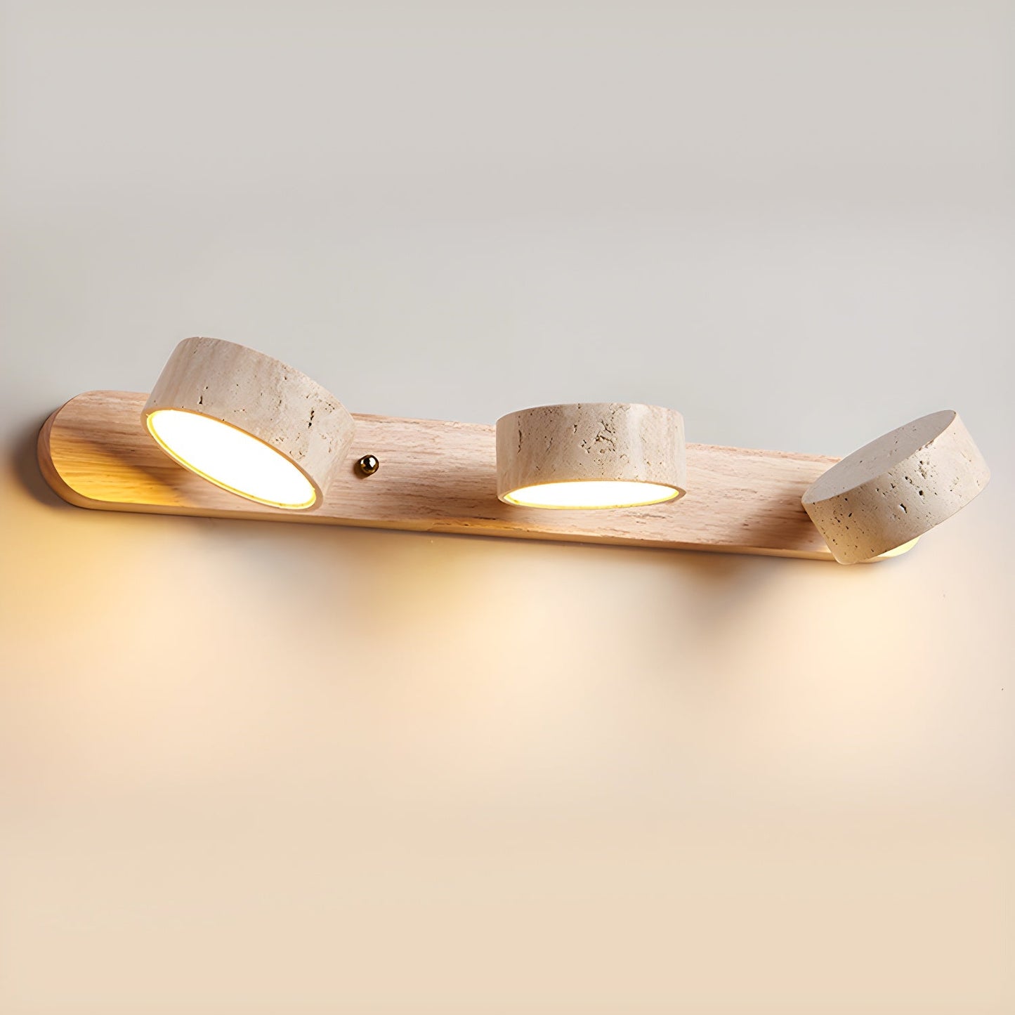 Novelle – Travertine Rotatable Wall Light