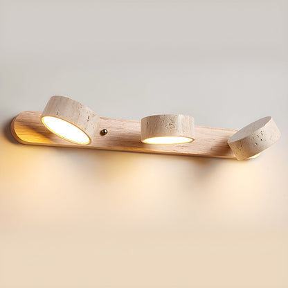 Novelle – Travertine Rotatable Wall Light