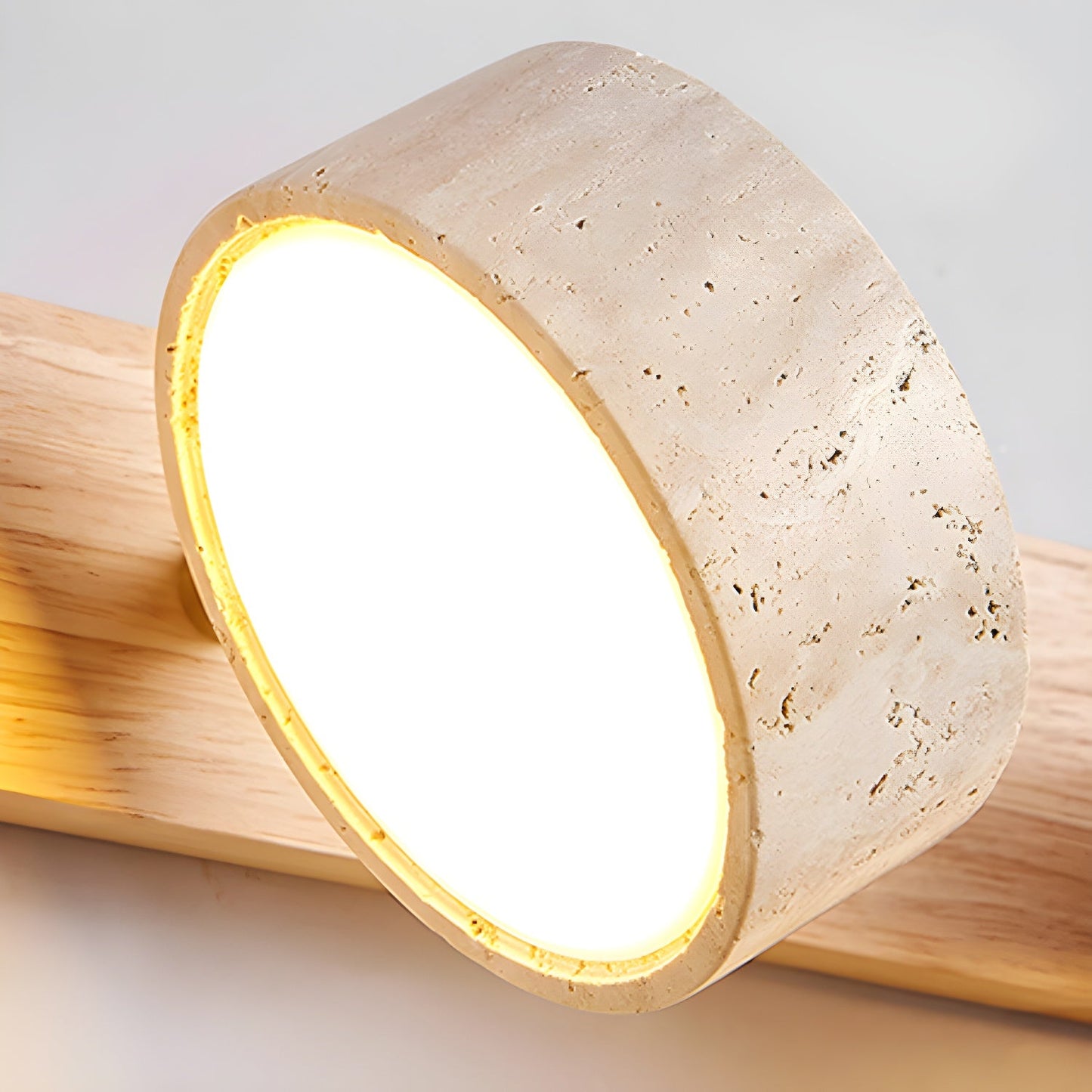 Novelle – Travertine Rotatable Wall Light
