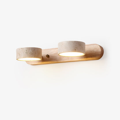 Novelle – Travertine Rotatable Wall Light