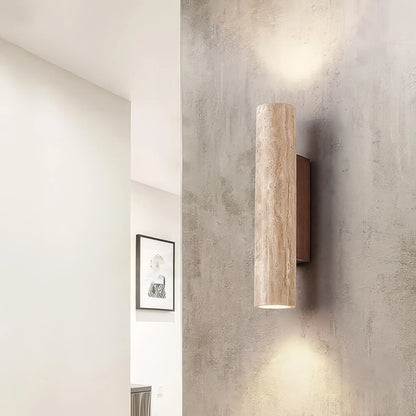 Marbelle – Travertine Stone Wall Sconce