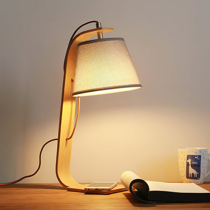 Zelora – Design Wood Table Lamp