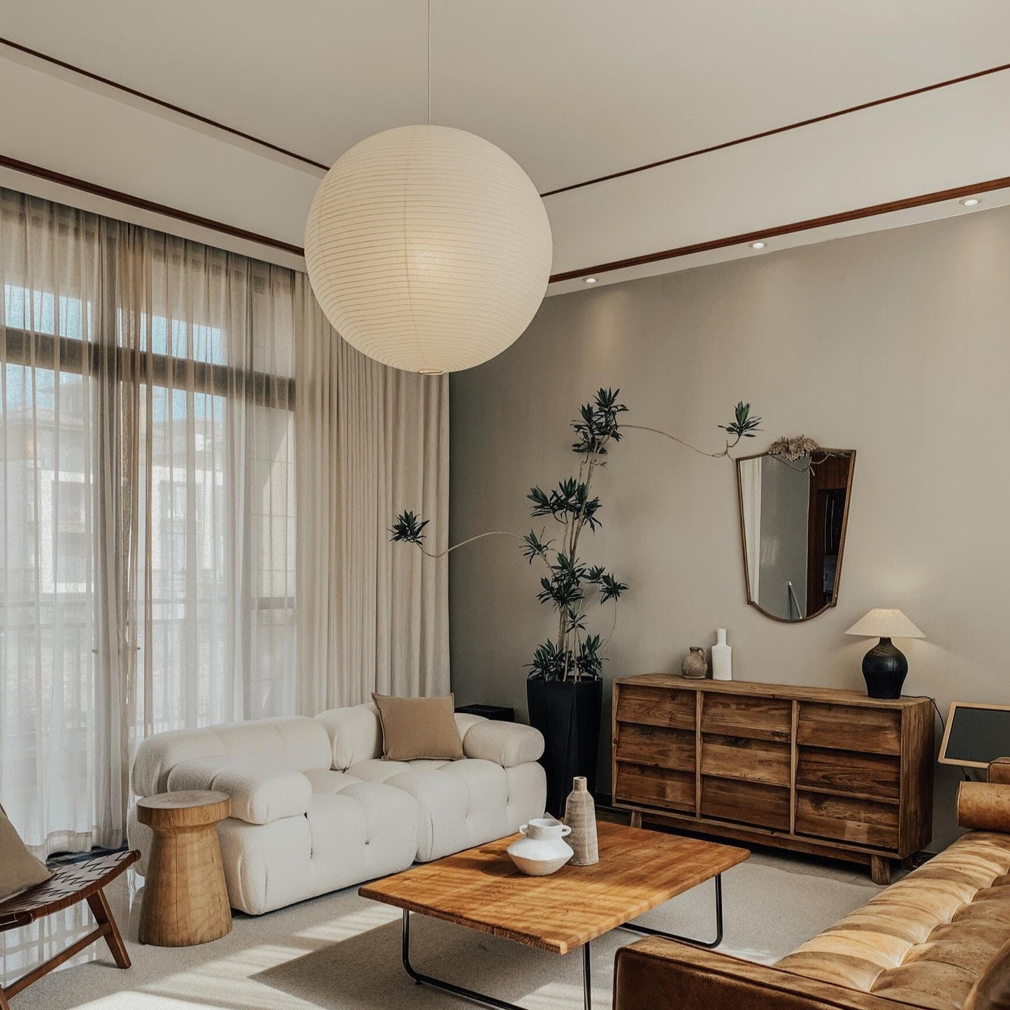 Sakurae – Washi Paper Pendant Light