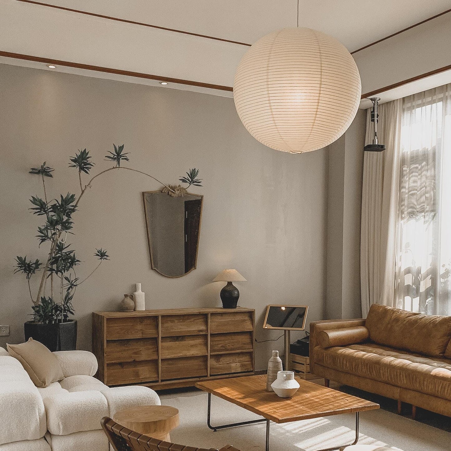 Sakurae – Washi Paper Pendant Light