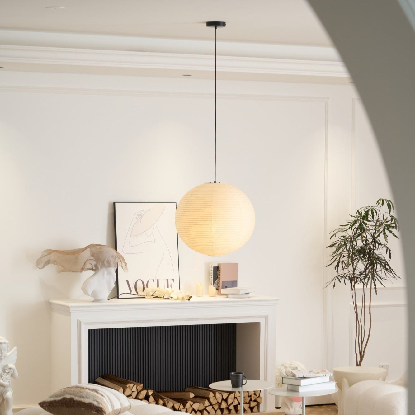 Sakurae – Washi Paper Pendant Light