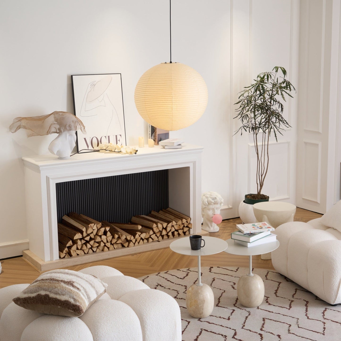Sakurae – Washi Paper Pendant Light