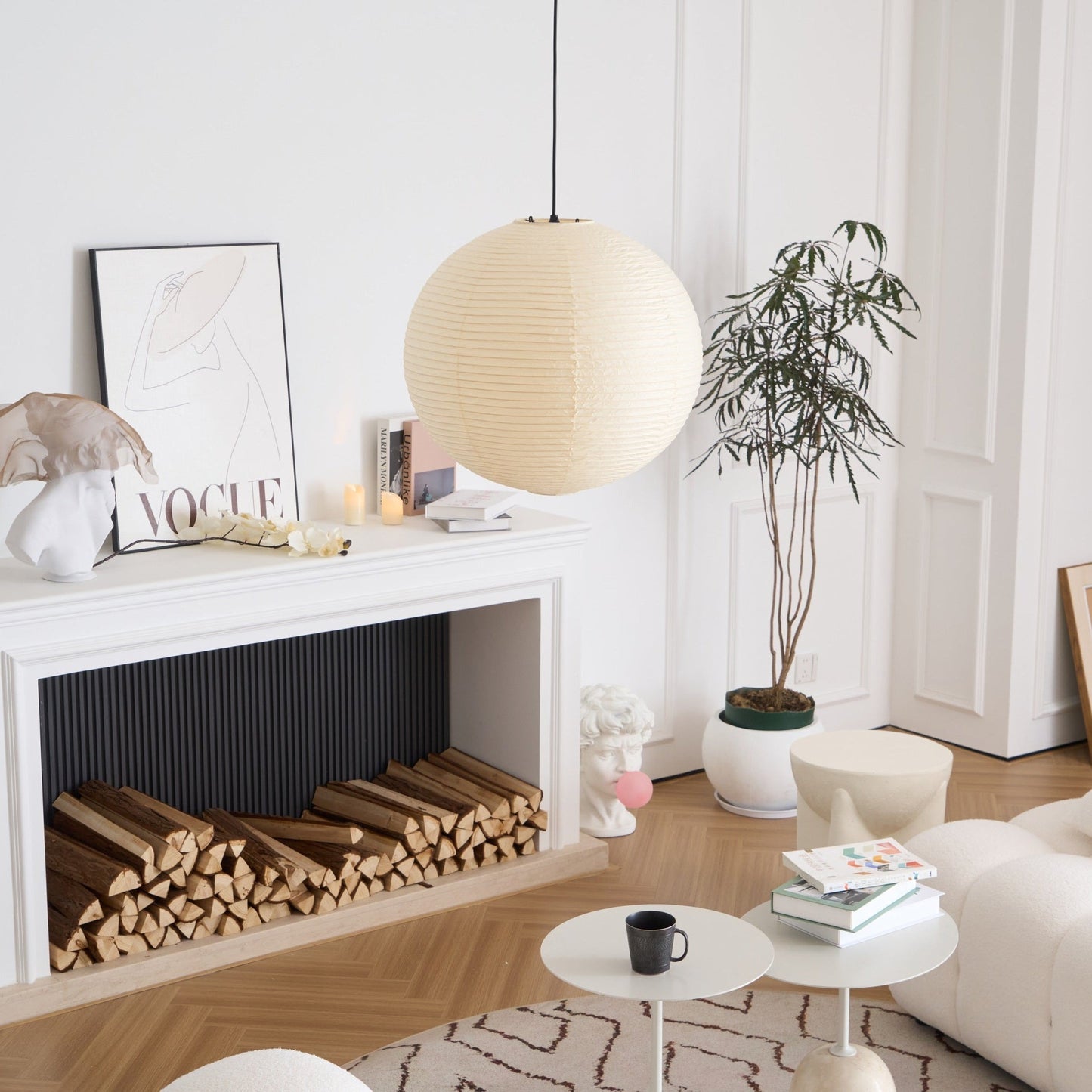 Sakurae – Washi Paper Pendant Light
