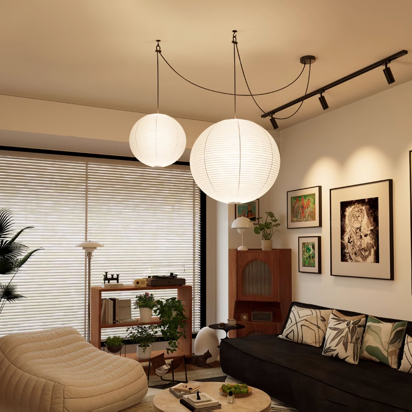 Sakurae – Washi Paper Pendant Light