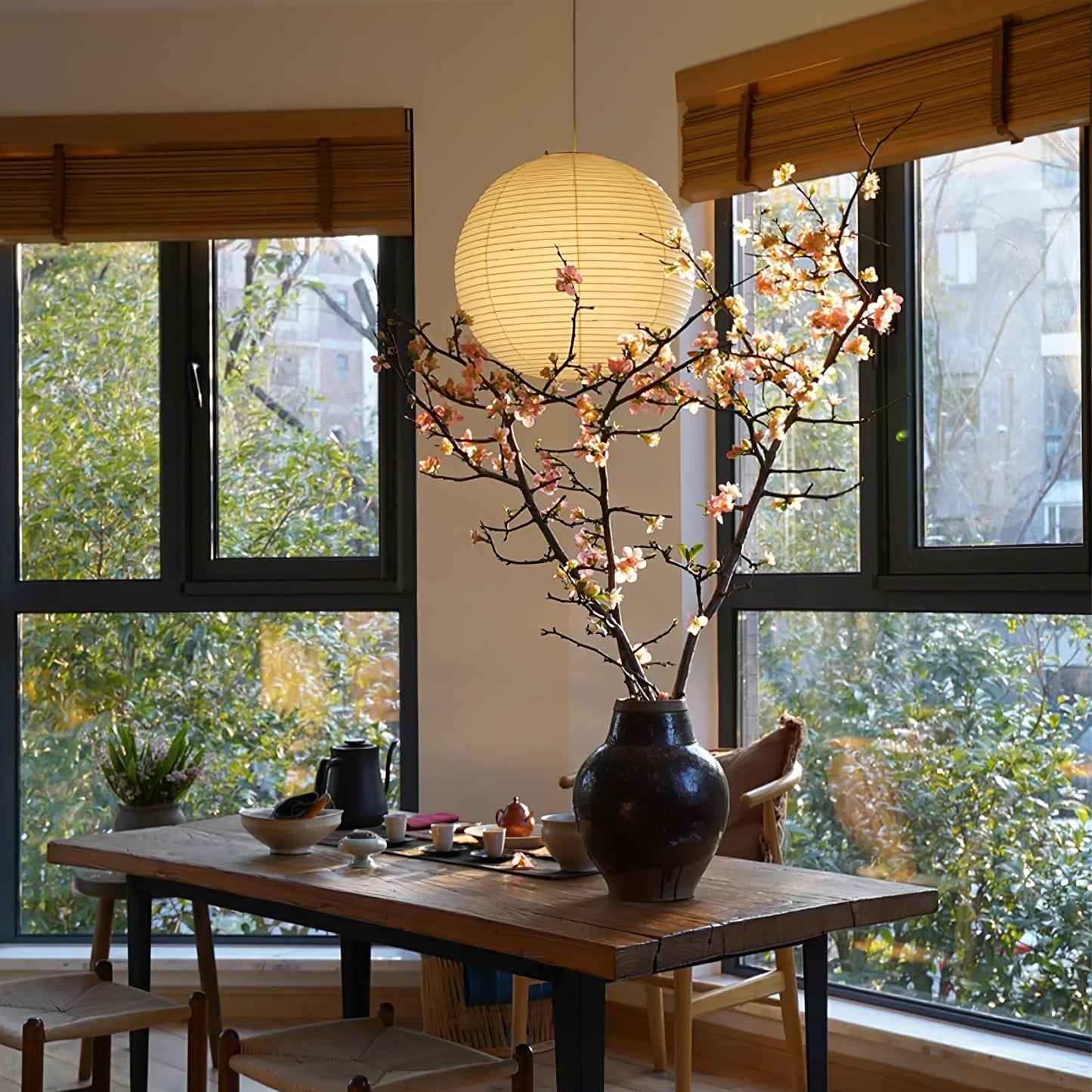 Sakurae – Washi Paper Pendant Light