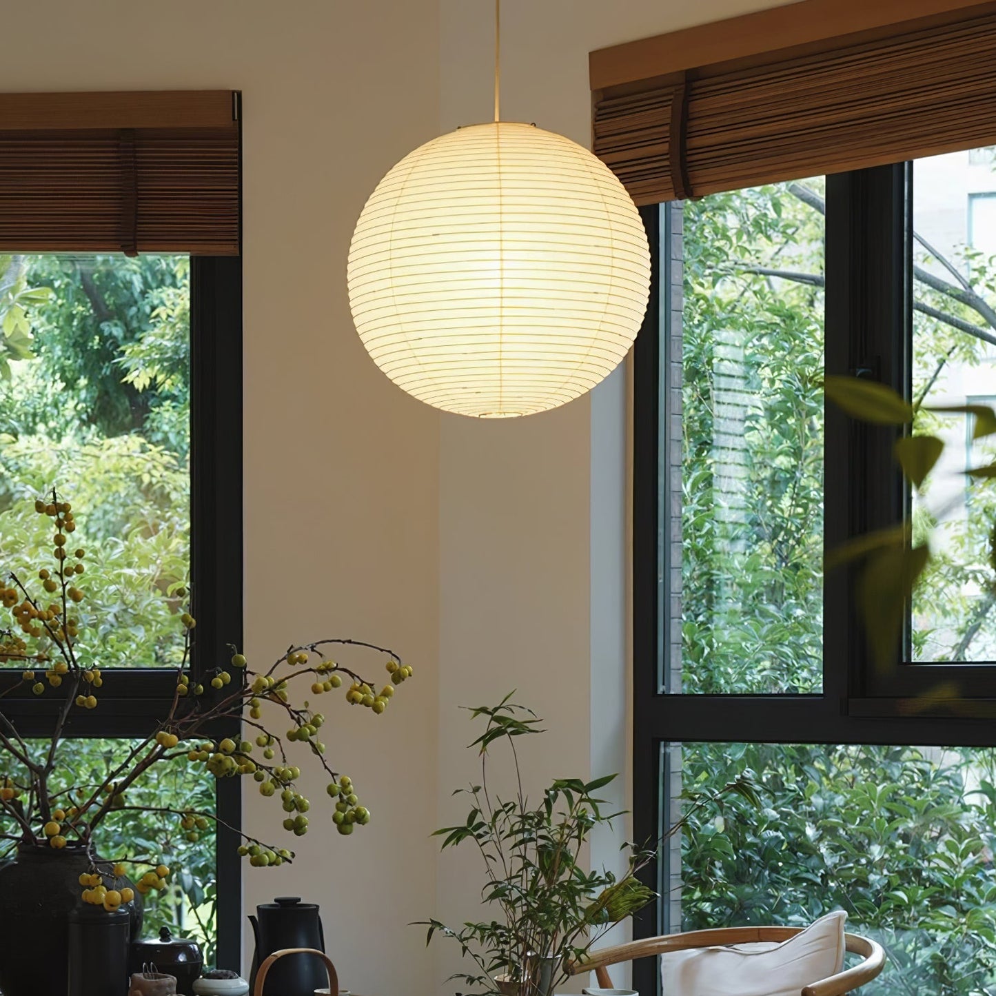 Sakurae – Washi Paper Pendant Light