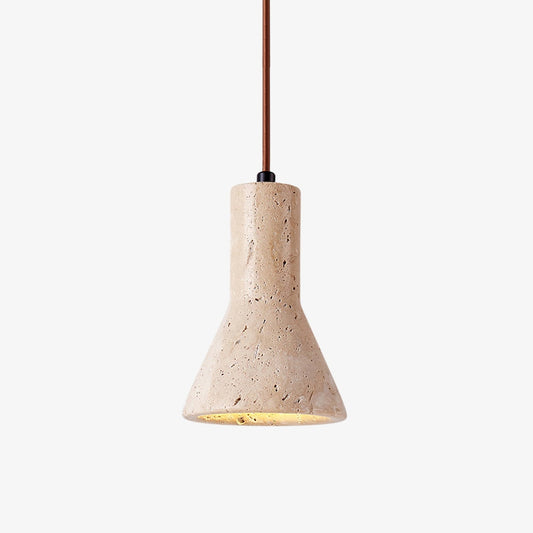 Zeryn - Travertine Stone Pendant Light