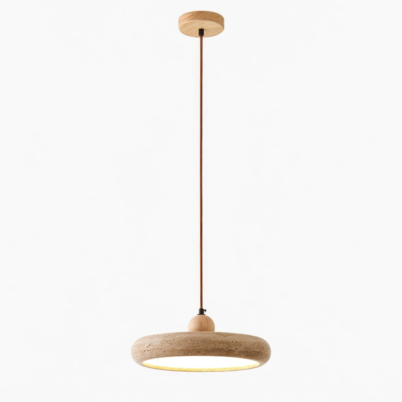 Tavra - Travertine Stone Pendant Light