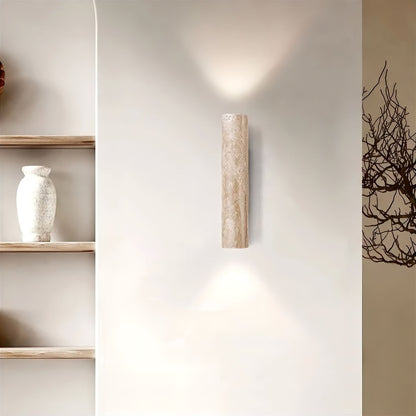 Marbelle – Travertine Stone Wall Sconce