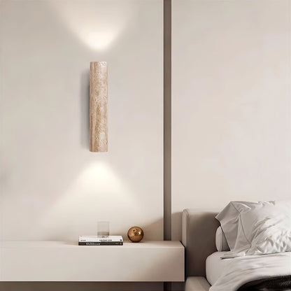 Marbelle – Travertine Stone Wall Sconce